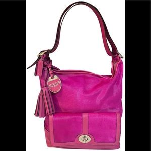 NWOT Coach Legacy Limited Edition Haircalf Duffle